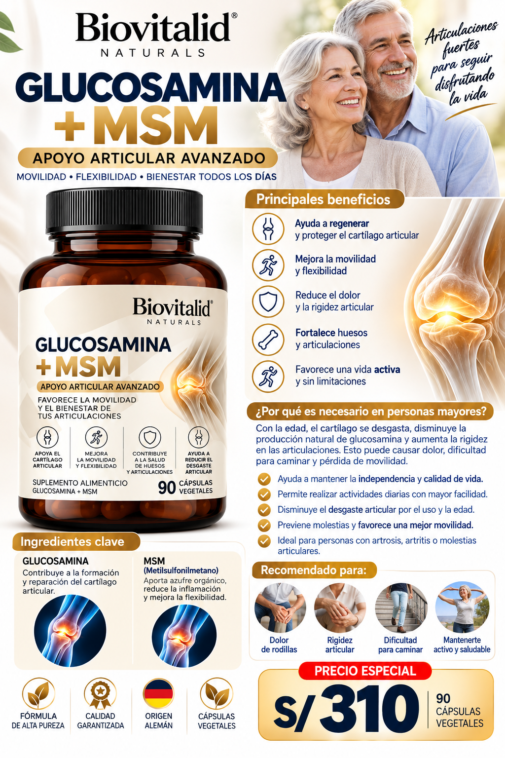 Glucosamina+Msm , vista 2